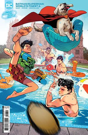 Batman & Superman: World's Finest #6 CVR C SANDOVAL SWIMSUIT VA cover