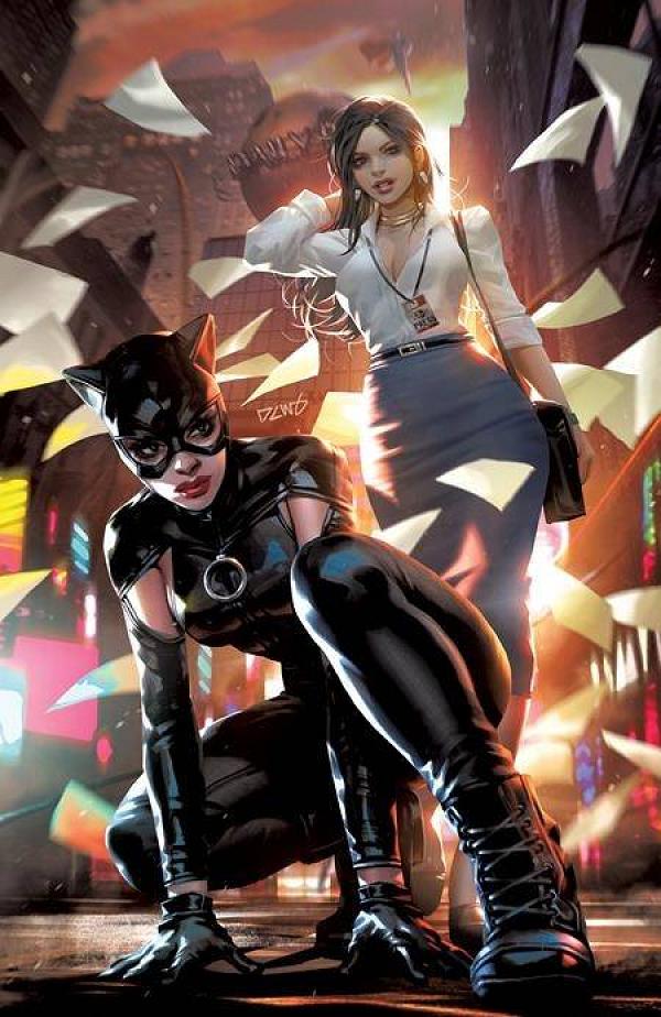 Batman & Superman: World's Finest #4 CVR B CHEW CARD STOCK cover