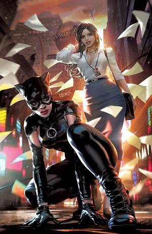 Batman & Superman: World's Finest #4 CVR B CHEW CARD STOCK cover