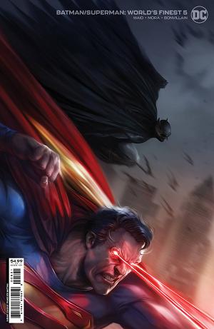 Batman & Superman: World's Finest #5 CVR B MATTINA CARD STOCK cover