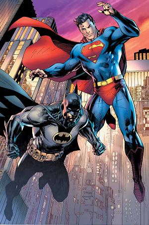 Batman & Superman: World's Finest #1 CVR B JIM LEE CARDSTOCK cover