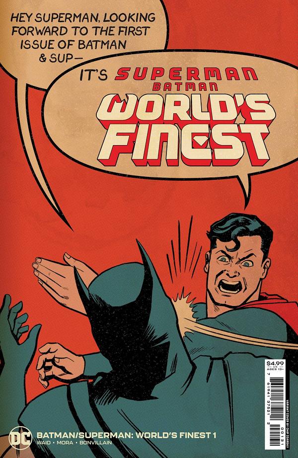 Batman & Superman: World's Finest #1 CVR G 25 COPY ZDARSKY SUPER cover