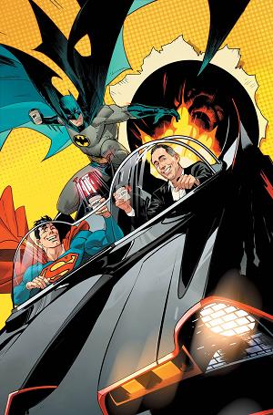 Batman & Superman: World's Finest #1 CVR I 100 COPY SEINFELD cover
