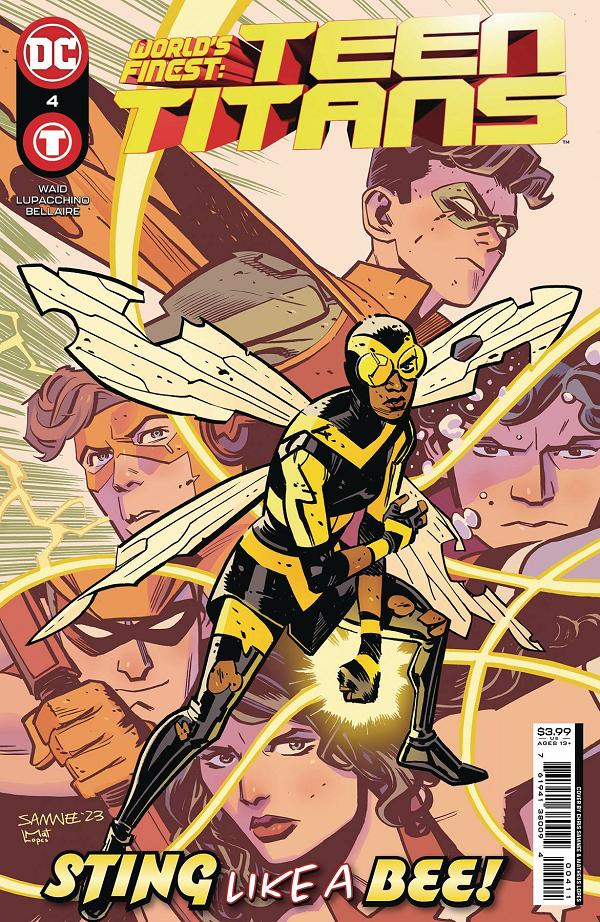 World's Finest Teen Titans #4 CVR A CHRIS SAMNEE cover