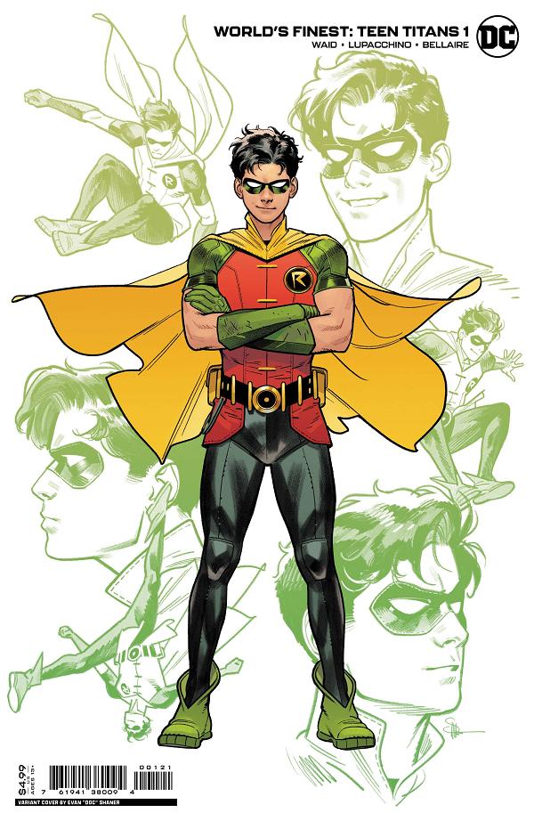 World's Finest Teen Titans #1 CVR B (OF 6) CVR B DOC SHANER CS cover