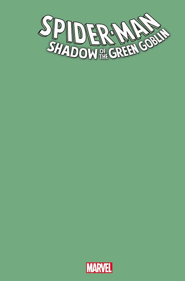 Spider-Man: Shadow Of Green Goblin #1 CVR V GREEN BLANK CVR cover