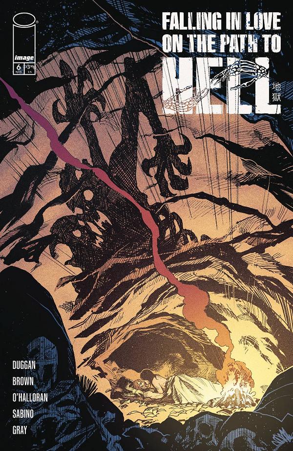 Falling In Love On Path To Hell #6 CVR A BROWN (MR) cover