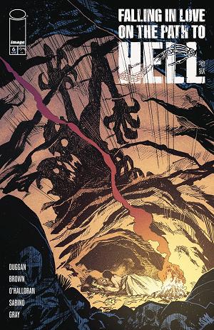 Falling In Love On Path To Hell #6 CVR A BROWN (MR) cover
