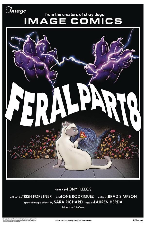 Feral #8 CVR B FORSTNER & FLEECS cover