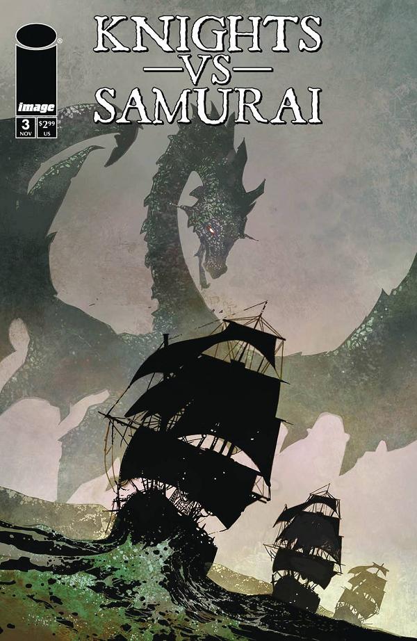 Knights Vs Samurai #3 cover