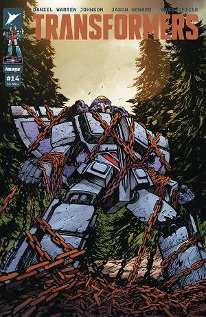 Transformers #14 CVR A JOHNSON & SPICER cover