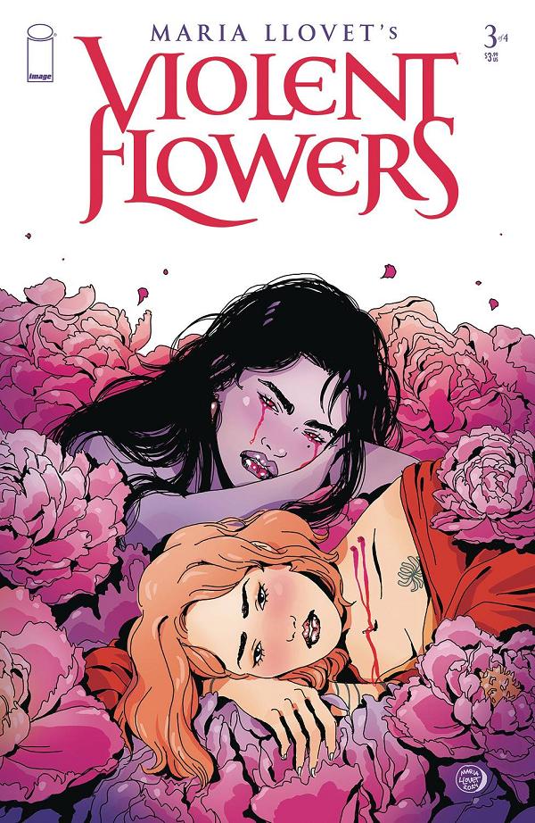 Violent Flowers #3 CVR A LLOVET (MR) cover