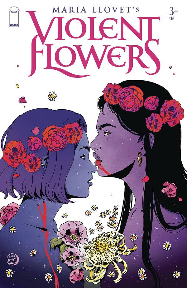Violent Flowers #3 CVR B LLOVET (MR) cover