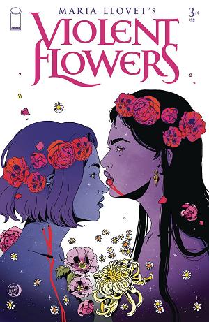 Violent Flowers #3 CVR B LLOVET (MR) cover