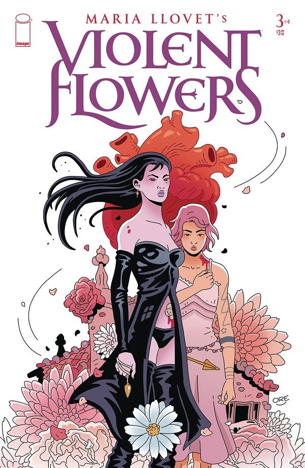 Violent Flowers #3 CVR D ORELLANA (MR) cover