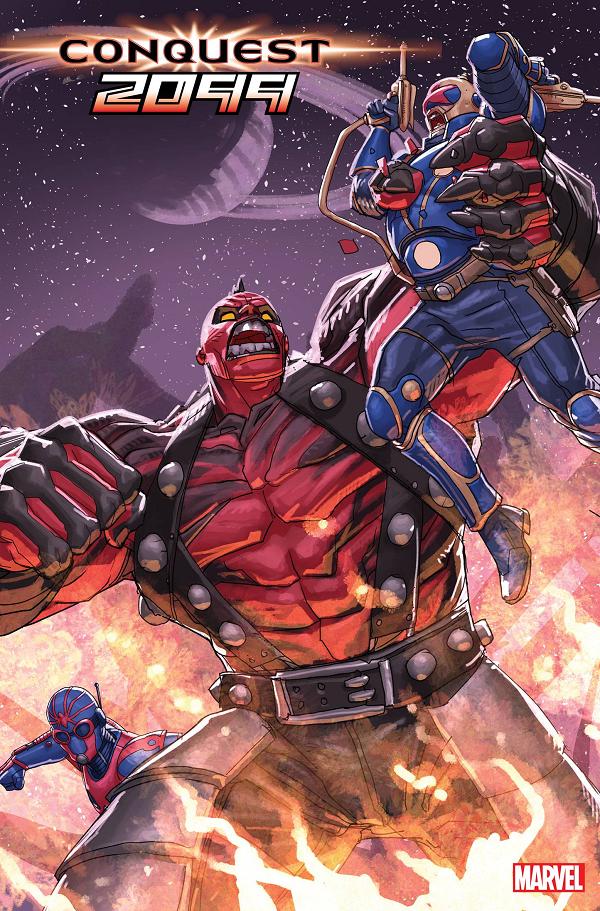 Conquest 2099 #3 (OF 5) PETE WOODS cover