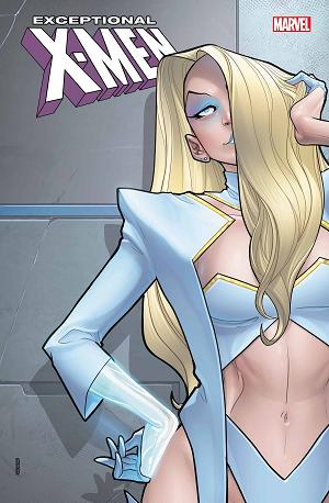 Exceptional X-Men #3 DAVID BALDEON EMMA FROST cover