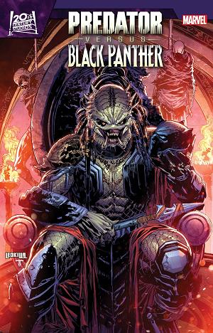 Predator Vs Black Panther #4 cover