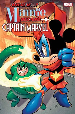 What If Minnie Became Captain Marvel #1 CASAGRANDE cover