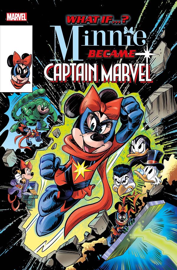 What If Minnie Became Captain Marvel #1 cover