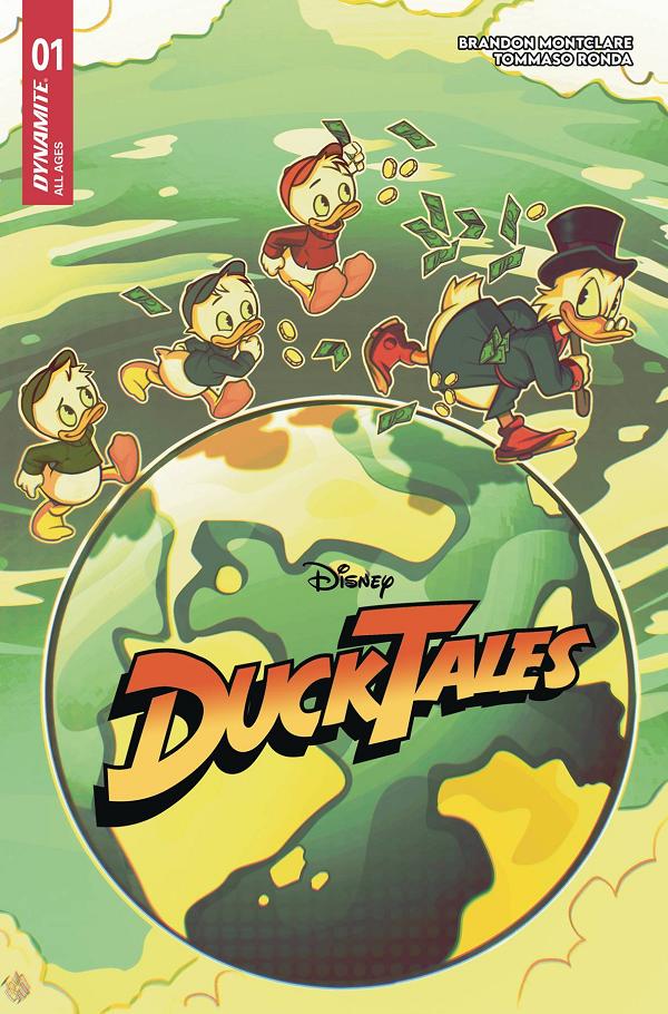 Ducktales #1 variant cover by Francesco Tomaselli