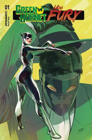 Green Hornet Miss Fury #1 CVR C CASE cover