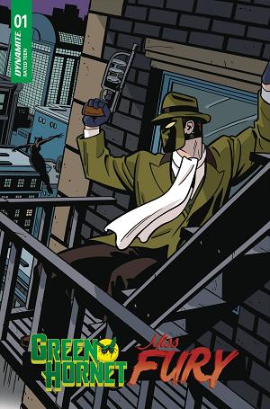Green Hornet Miss Fury #1 CVR D EDGAR cover
