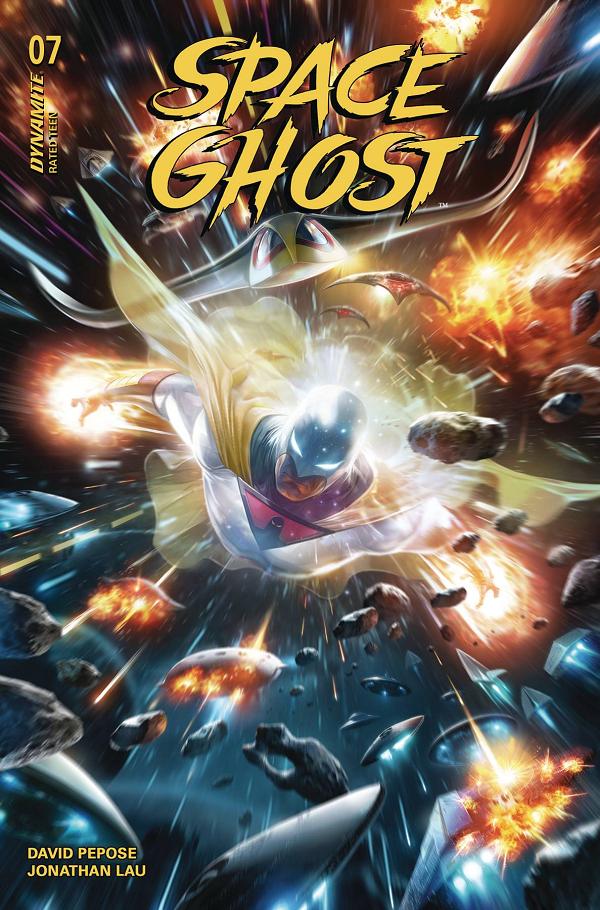 Space Ghost #7 cover by Francesco Mattina