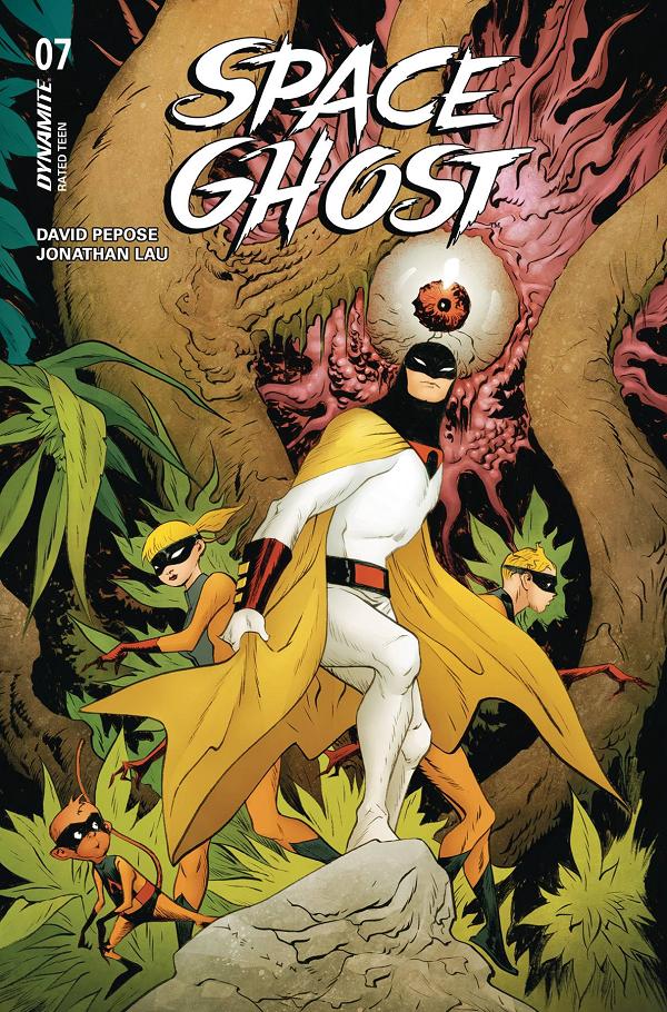Space Ghost #7 variant cover by Jae Lee