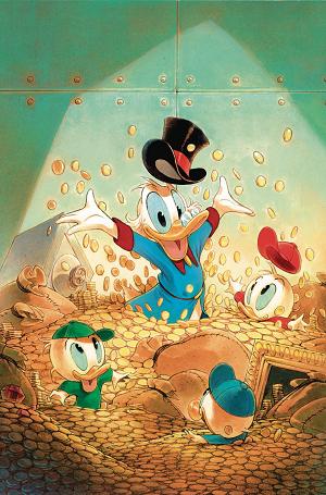 Ducktales #1 CVR G BIGARELLA FOIL VIRGIN cover