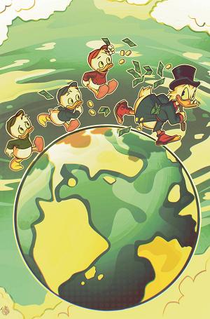 Ducktales #1 CVR I TOMASELLI METAL PREMIUM cover