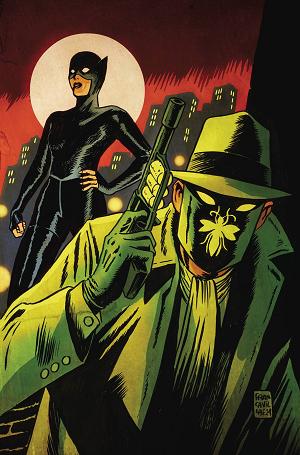 Green Hornet Miss Fury #1 CVR I FRANCAVILLA LTD VIRGIN cover