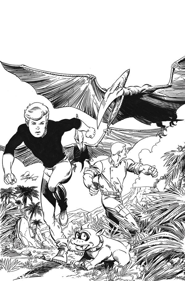 Jonny Quest #1 cover by Chad Hardin