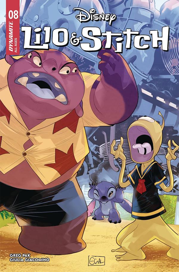 Lilo & Stitch #8 variant cover by Edwin Galmon