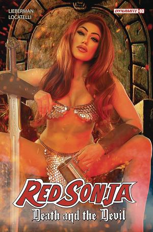 Red Sonja Death And The Devil #3 CVR D COSPLAY cover