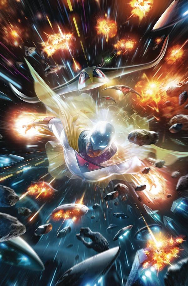 Space Ghost #7 variant cover by Francesco Mattina