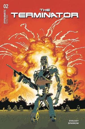 Terminator #2 CVR E SHALVEY FOIL cover