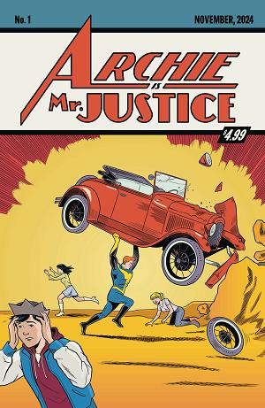 Archie Is Mr Justice #1 CVR C MATT TALBOT cover