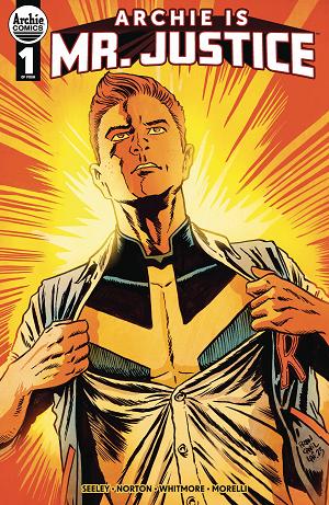 Archie Is Mr Justice #1 CVR B FRANCESCO FRANCAVILLA cover