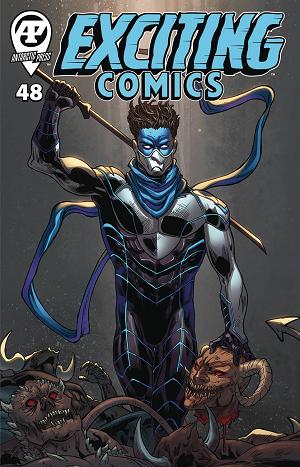 Exciting Comics #48  cover