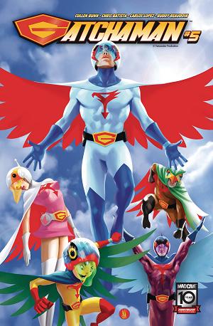 Gatchaman #5 CVR A INAKI MIRANDA cover