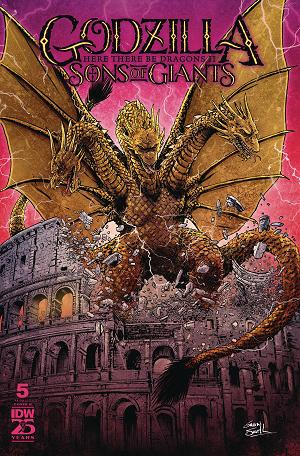 Godzilla Here There Be Dragons Ii Sons Of Giants #5 CVR B cover