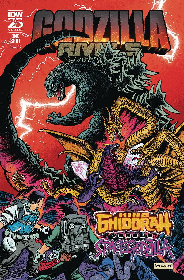 Godzilla Rivals King Ghidorah Vs Spacegodzilla #1 CVR A cover