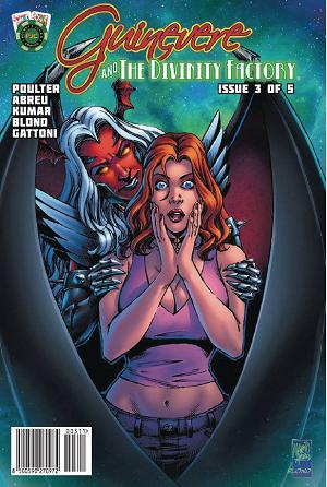 Guinevere & Divinity Factory #3 CVR A MARCIO ABREAU cover