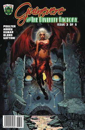 Guinevere & Divinity Factory #3 CVR B SCOTT HARBEN cover