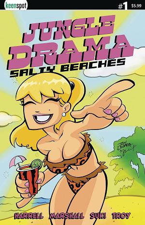 Jungle Drama Salty Beaches #1 CVR D TROY DONGARRA cover