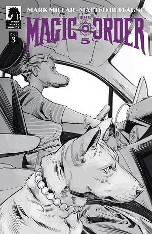 Magic Order V #3 CVR B B&W BUFFAGNI (MR) cover