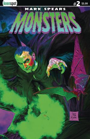 Mark Spears Monsters #2 CVR B SPAWN #1 HOMAGE cover