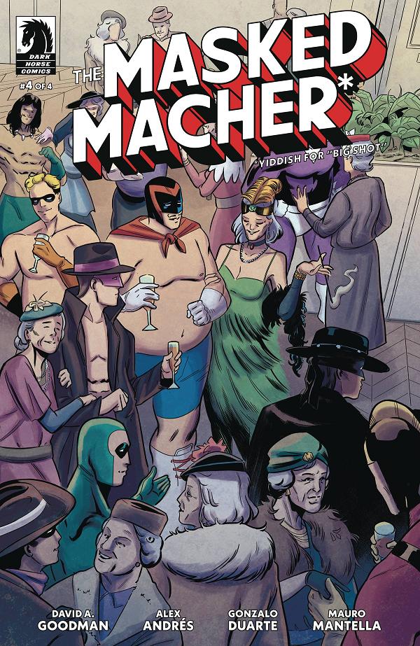 Masked Macher #4 cover