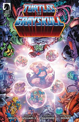 Masters Of Universe Tmnt Turtles Of Grayskull #3 CVR A WILLI cover